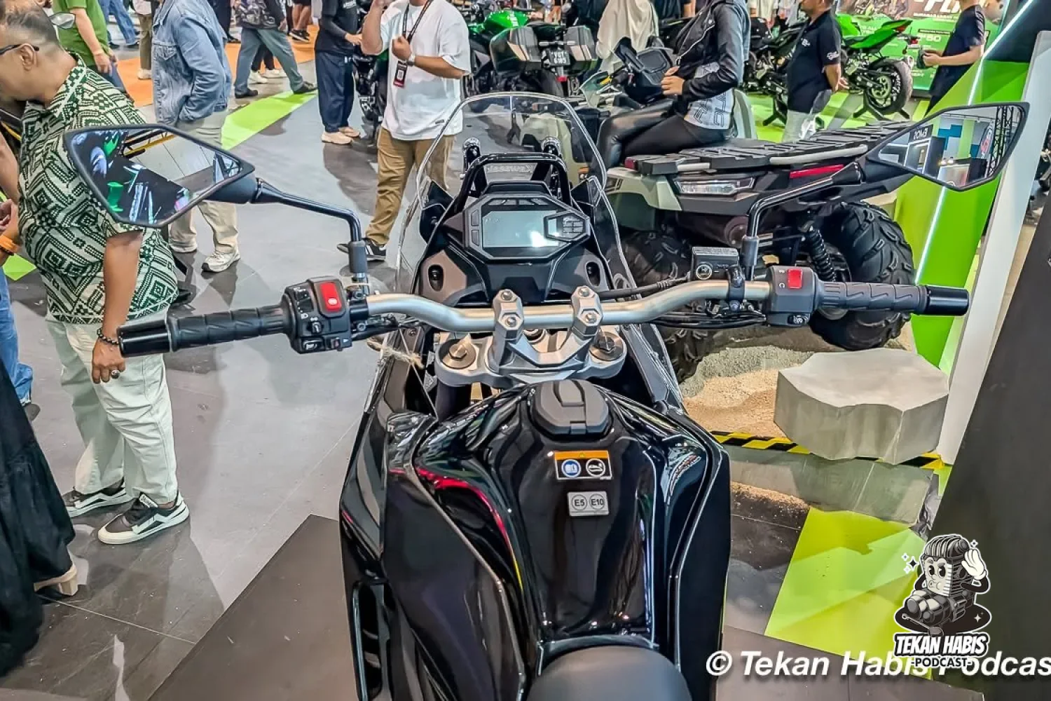 KAWASAKI KLE 500 DIPRANTONTON DI MBS 2026